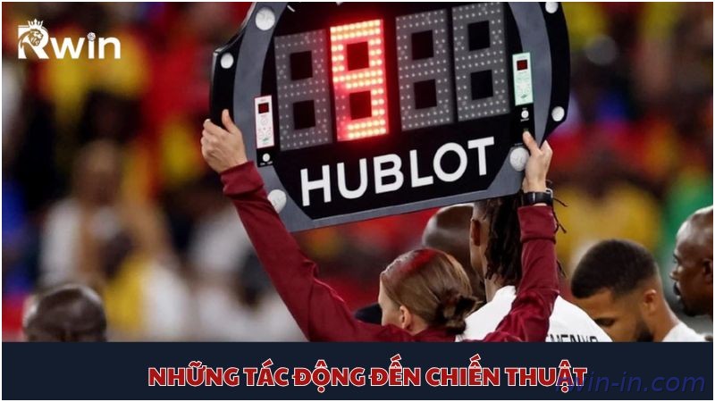 Những ảnh hưởng quan trọng của luật bù giờ đến chiến thuật thi đấu