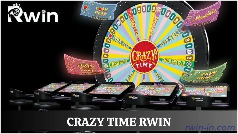 Giới thiệu Crazy Time Rwin – game trực tiếp