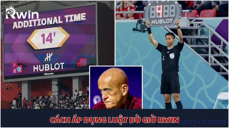 Cách áp dụng luật bù giờ mới trong thực tế trận đấu