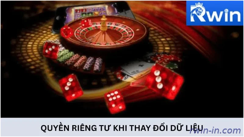 Quyền riêng tư của người dùng khi thay đổi dữ liệu